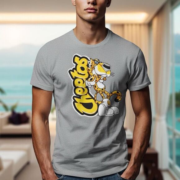 Cheetos Chester Cheetah Graphic T Shirt Size Small #52 - Picture 1 of 4